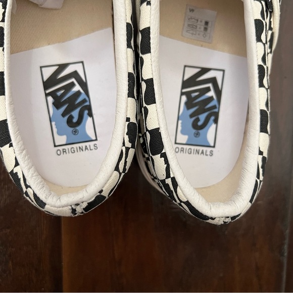 New without box Vans Originals textile upper loafers size 7.5 - Picture 5 of 7